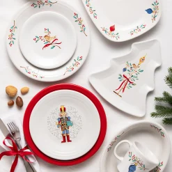 Nutcracker The Giver Classic Rim 9 Inch Luncheon Plate|Fiesta Factory Direct Outlet