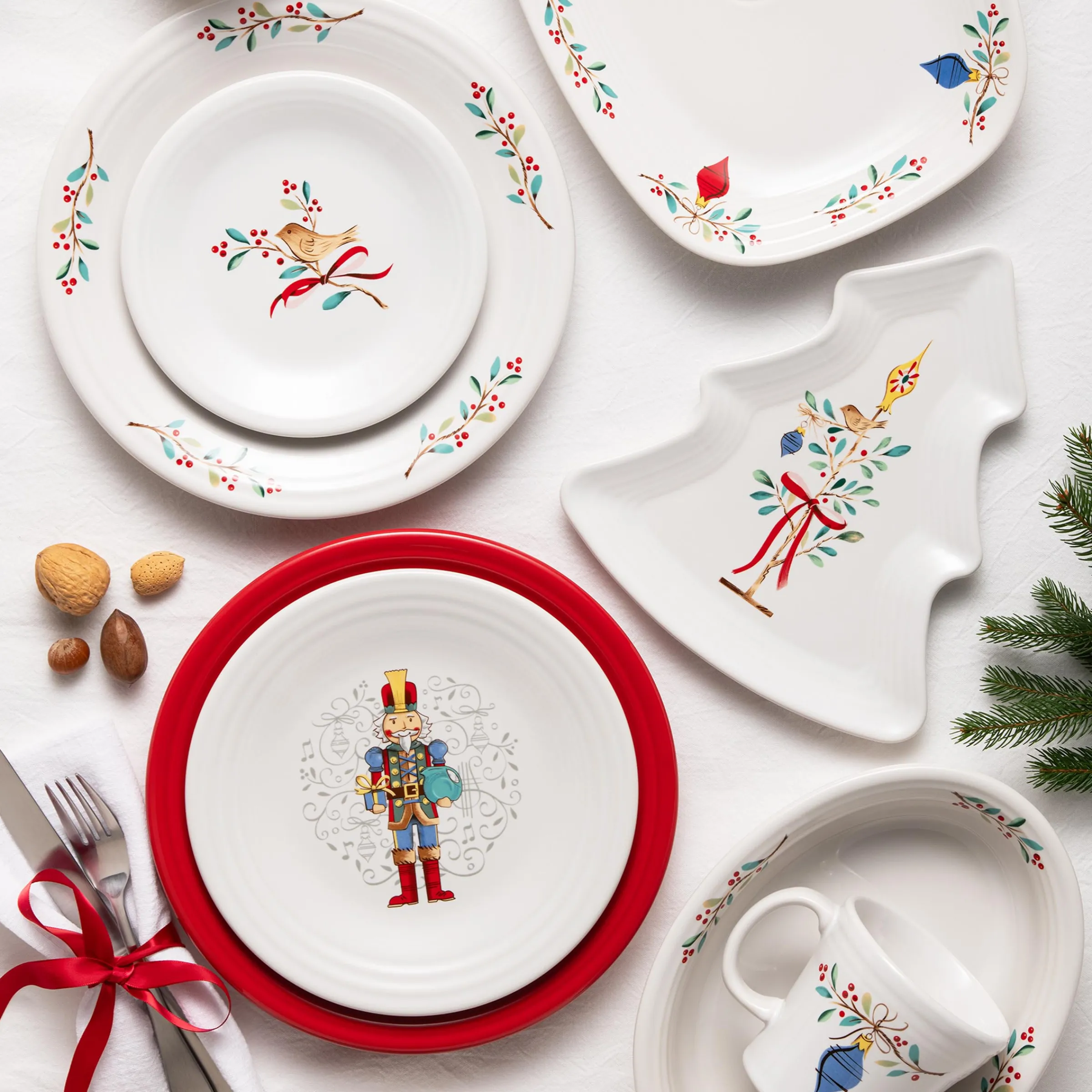 Nutcracker The Giver Classic Rim 9 Inch Luncheon Plate|Fiesta Factory Direct Outlet