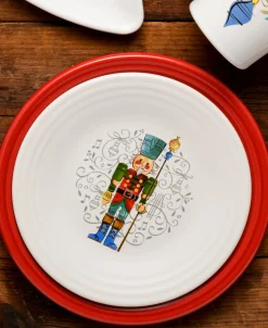 Nutcracker The Guardian Classic Rim 9 Inch Luncheon Plate|Fiesta Factory Direct Hot