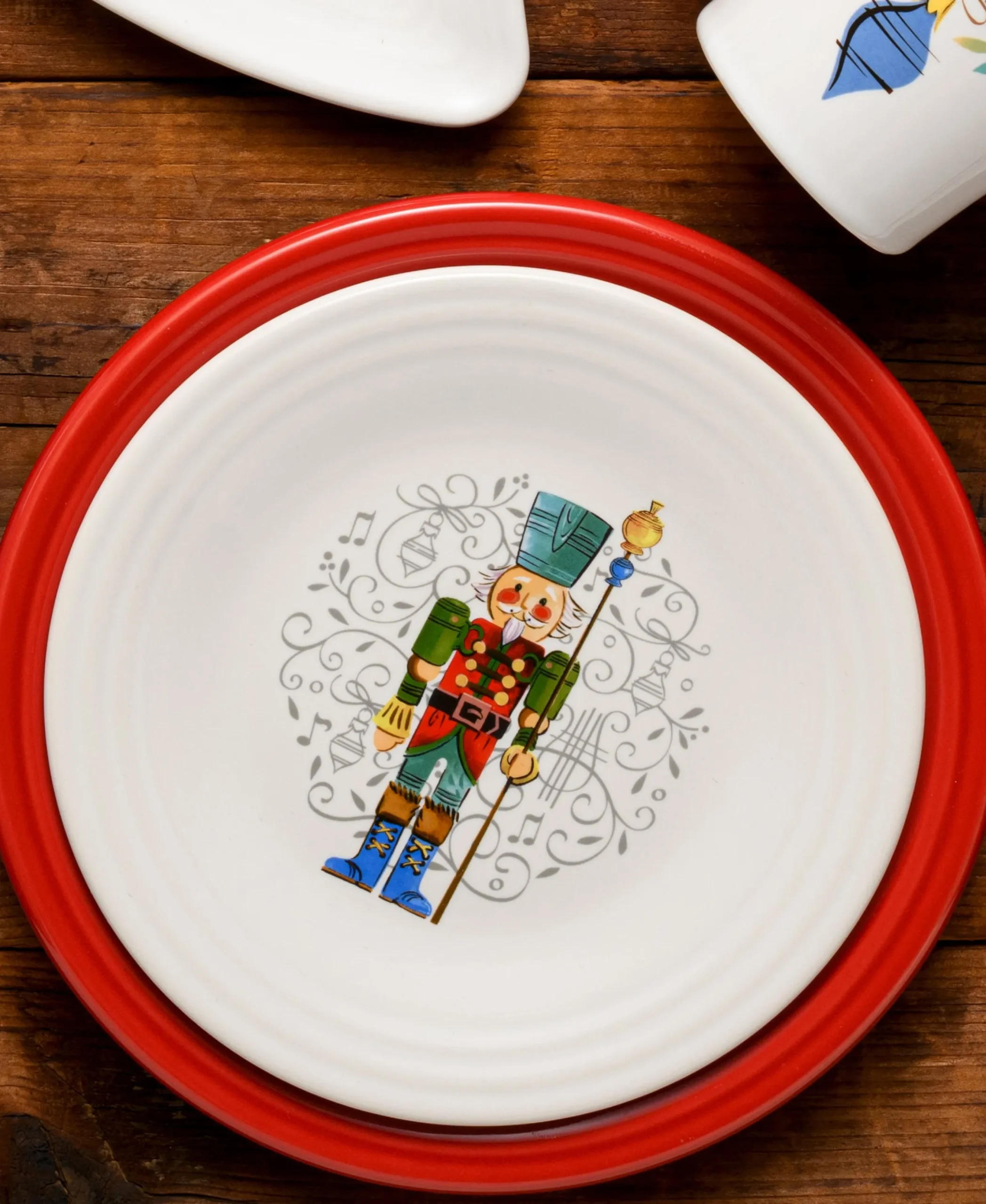 Nutcracker The Guardian Classic Rim 9 Inch Luncheon Plate|Fiesta Factory Direct Hot
