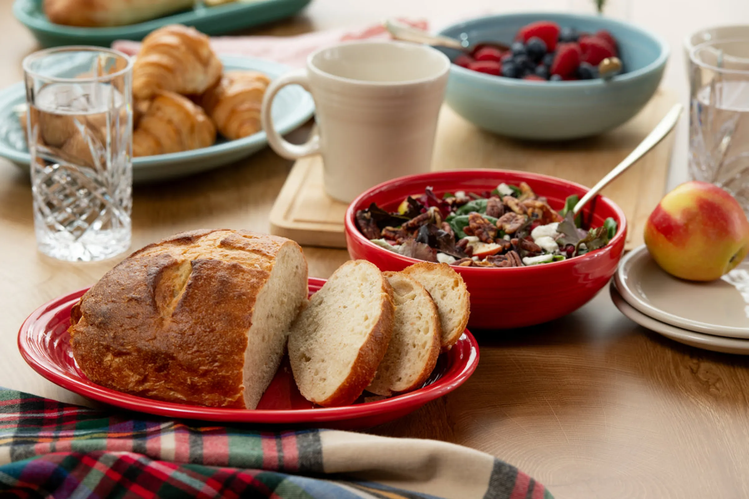 2-Piece Serve Set 11 5/8 Inch Oval Platter & 38 OZ Bistro Bowl|Fiesta Factory Direct Clearance