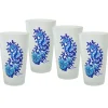 Retired 16 oz. Fiesta® Coastal Seahorse Frosted Cooler – Set of 4|Fiesta Factory Direct Best