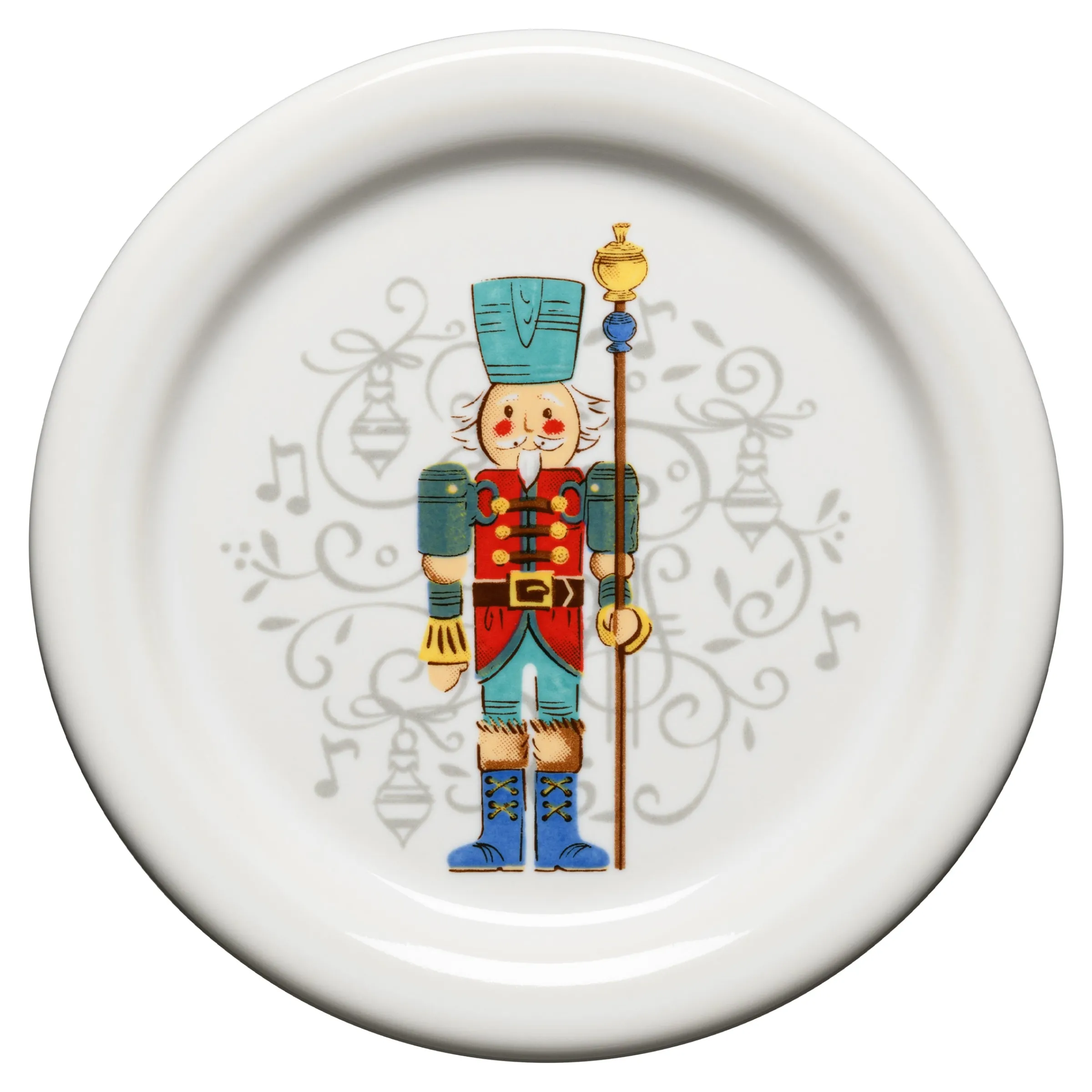 Retired Nutcracker The Guardian 4 3/8 Inch Coaster and Mug Cover|Fiesta Factory Direct Discount