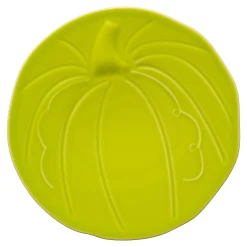 Retired Pumpkin Shaped Plate 8 1/2 Inch|Fiesta Factory Direct Outlet