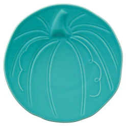 Retired Pumpkin Shaped Plate 8 1/2 Inch|Fiesta Factory Direct Outlet