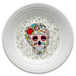 Retired SKULL AND VINE Sugar Classic Rim 9 Inch Luncheon Plate|Fiesta Factory Direct