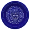 Retired SKULL AND VINE TWILIGHT Chop Plate|Fiesta Factory Direct Clearance