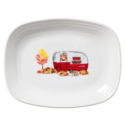 Retired Trailer Harvest 12 Inch Large Rectangular Platter|Fiesta Factory Direct New