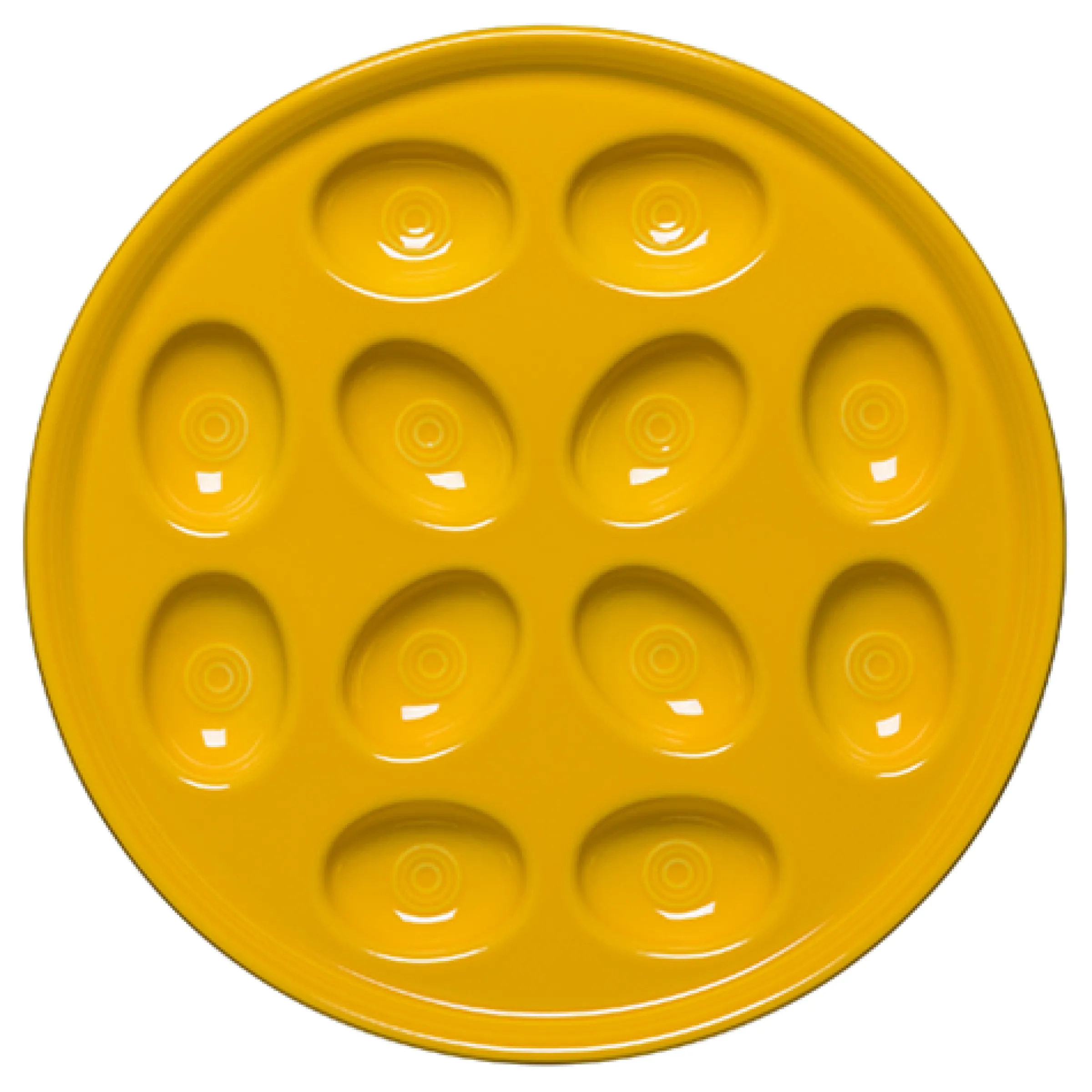 Round Egg Serving Platter 11 1/4 Inch|Fiesta Factory Direct Clearance