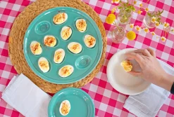 Round Egg Serving Platter 11 1/4 Inch|Fiesta Factory Direct Clearance
