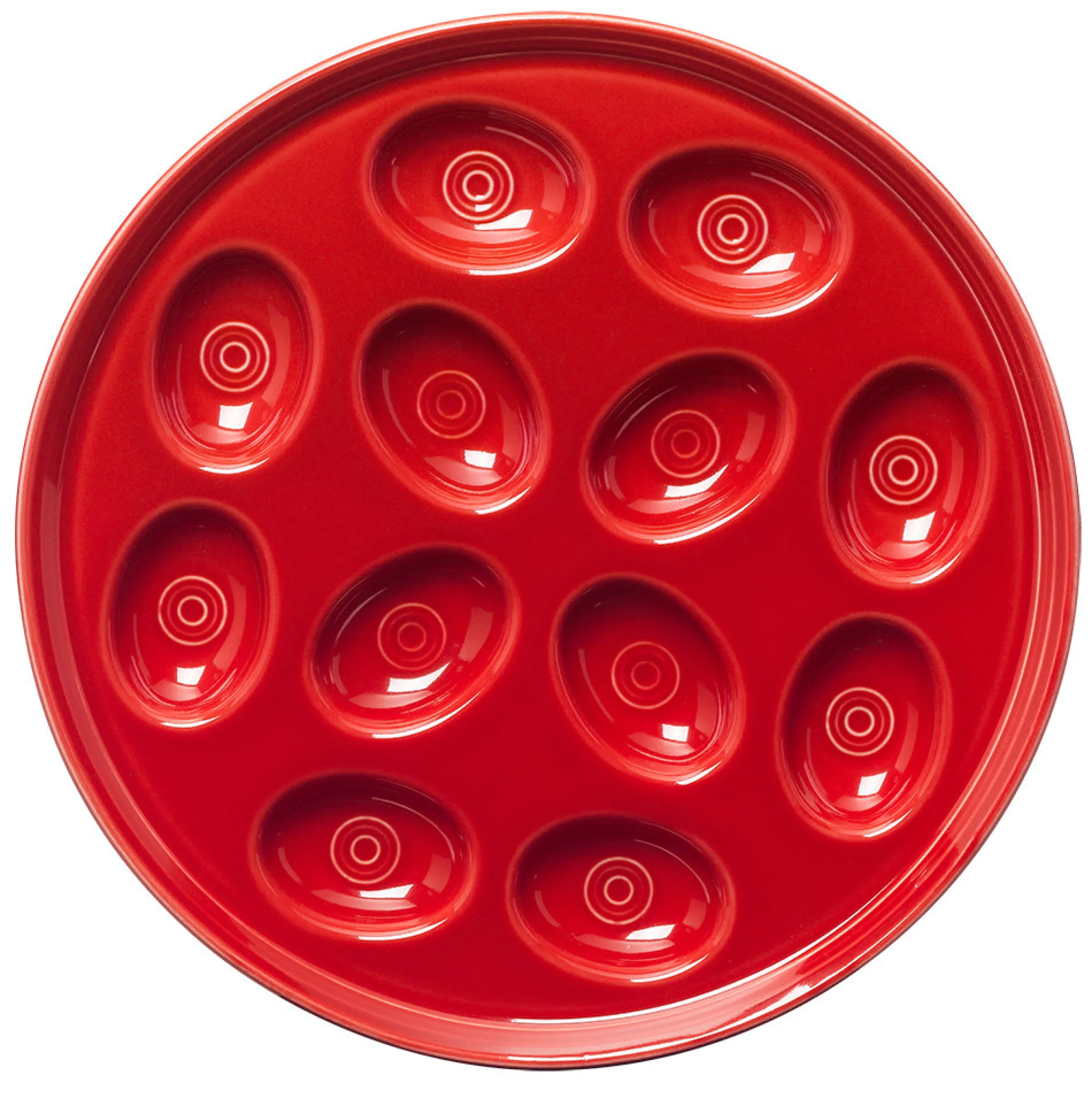 Round Egg Serving Platter 11 1/4 Inch|Fiesta Factory Direct Clearance