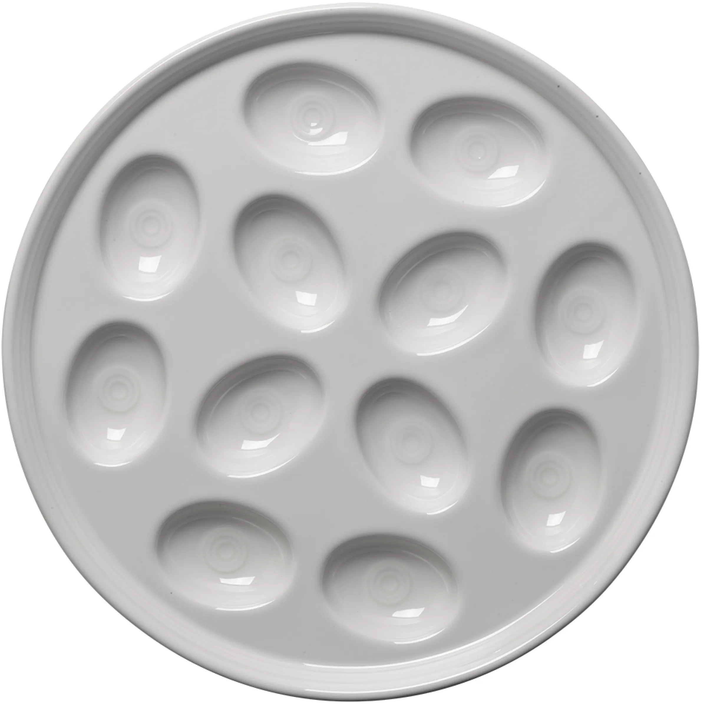 Round Egg Serving Platter 11 1/4 Inch|Fiesta Factory Direct Clearance