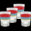 Vibrant 15 oz. Edgeline Tapered Double Old Fashion – Set of 4|Fiesta Factory Direct Hot