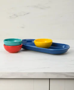 Vibrant Mixed Colors 4-Piece Condiment Set|Fiesta Factory Direct Discount