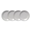 White Classic Rim 7 1/4 Inch Salad Plate, Set of 4|Fiesta Factory Direct New