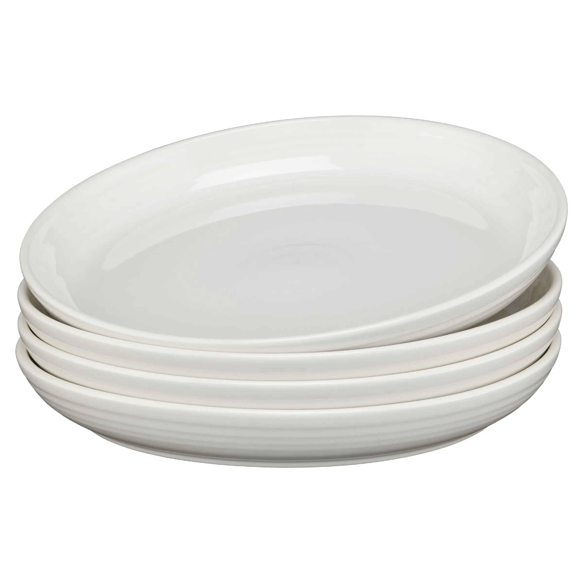 White Coupe 10 3/8 Inch Dinner Bowl 40 OZ, Set of 4|Fiesta Factory Direct