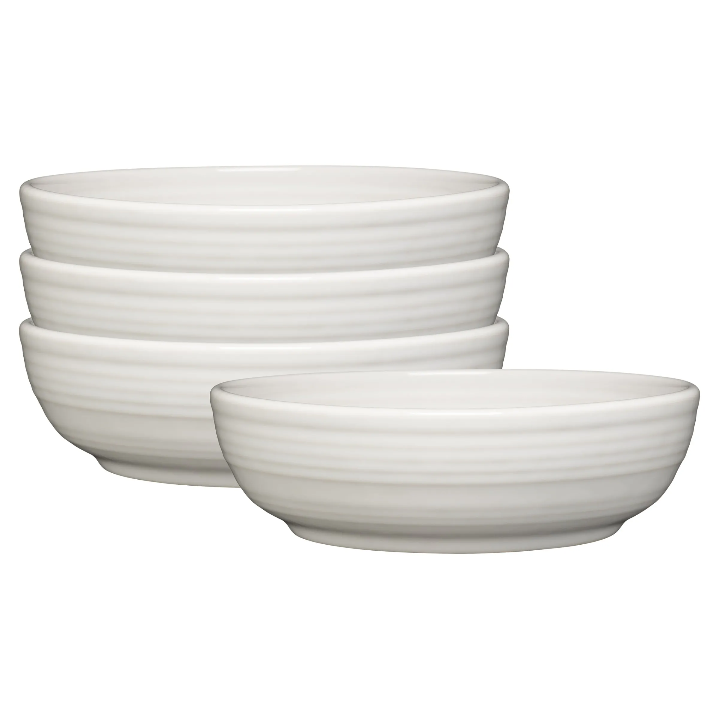 White Coupe 6 3/4 Inch Salad Bowl 24 OZ, Set of 4|Fiesta Factory Direct Clearance