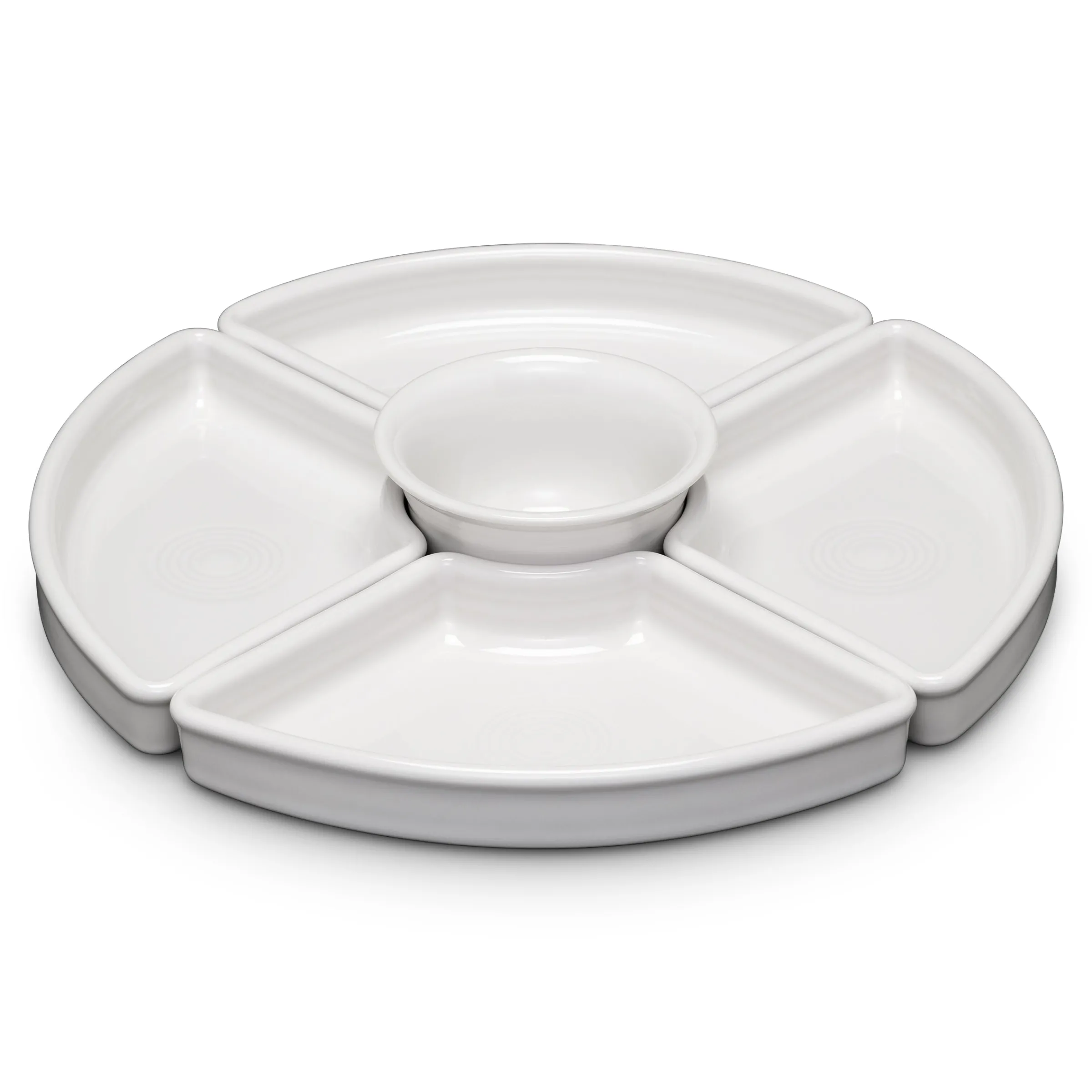 White 5-Piece Entertaining Set 8 1/5 Inch|Fiesta Factory Direct New