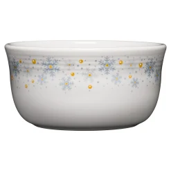 White Snowflake All-Purpose 6 Inch Gusto Bowl 28 OZ|Fiesta Factory Direct Clearance